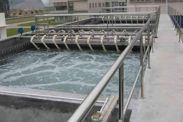 造紙污水處理現(xiàn)場